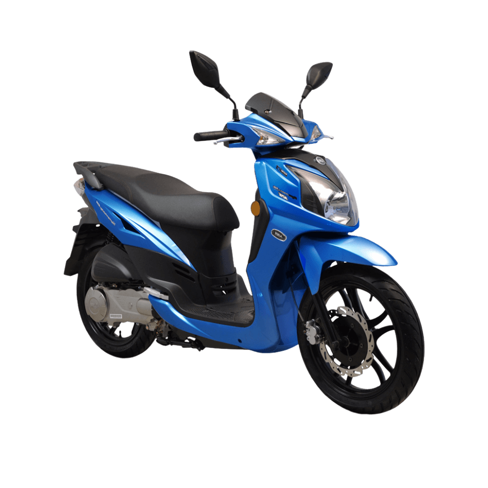Scooter blue 125